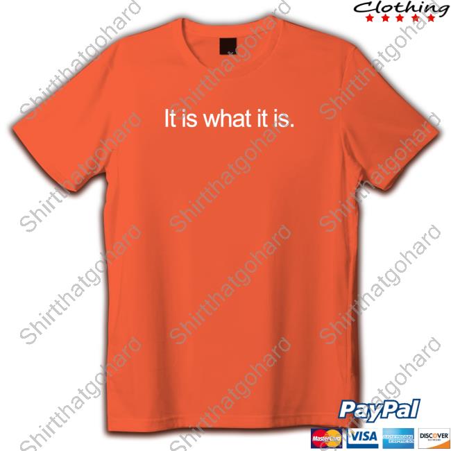 RB Philly Take It Is What It Is Cap It Is What It Is T-Shirt
