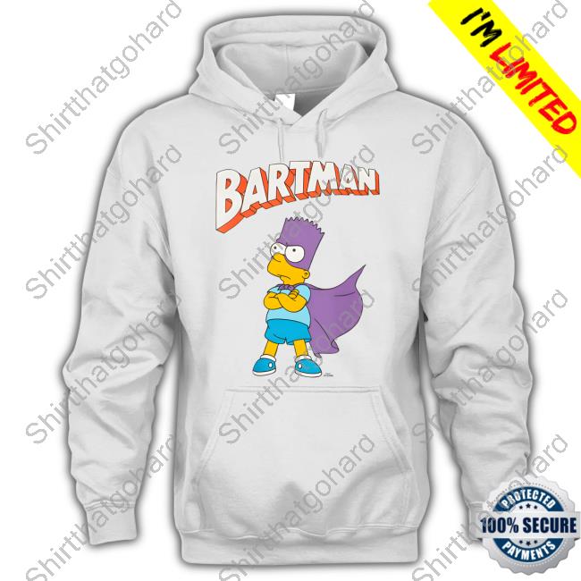 Bart Simpson Bartman Shirt MC2 Saint Barth Merch