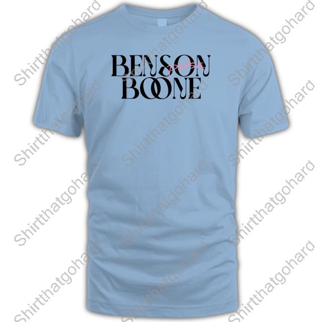Official Benson Boone Merch Pulse Logo Tee Official Benson Boone Pulse Logo Tee