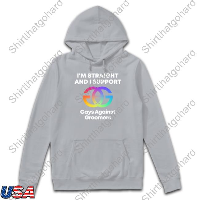 I'm Straight And I Support Gays Against Groomers T-Shirt Official I'm Straight And I Support Gays Against Groomers Tee Shirt