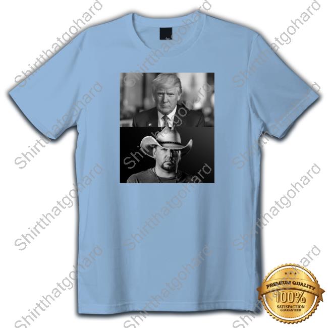 Brittany Dawn Nelson Donald Trump And Jason Aldean T-Shirt Official Brittany Dawn Nelson Donald Trump And Jason Aldean T Shirt
