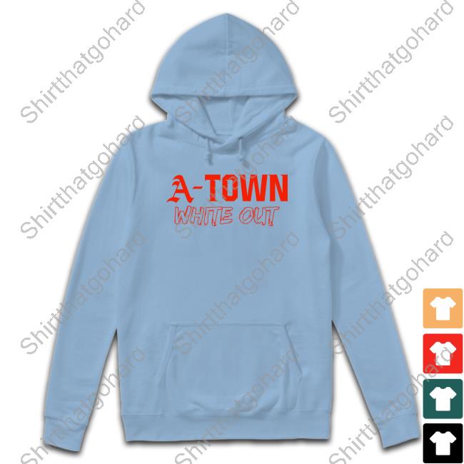Official A-Town White Out Tee Shirt A-Town White Out Shirt