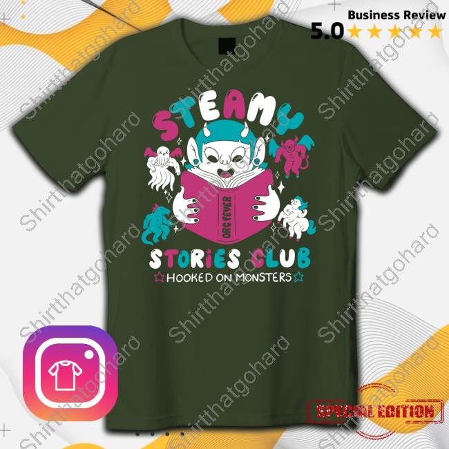 The Raw Paw Steamy Stories GhoulShack Shirts The Raw Paw Store Steamy Stories GhoulShack Apparel
