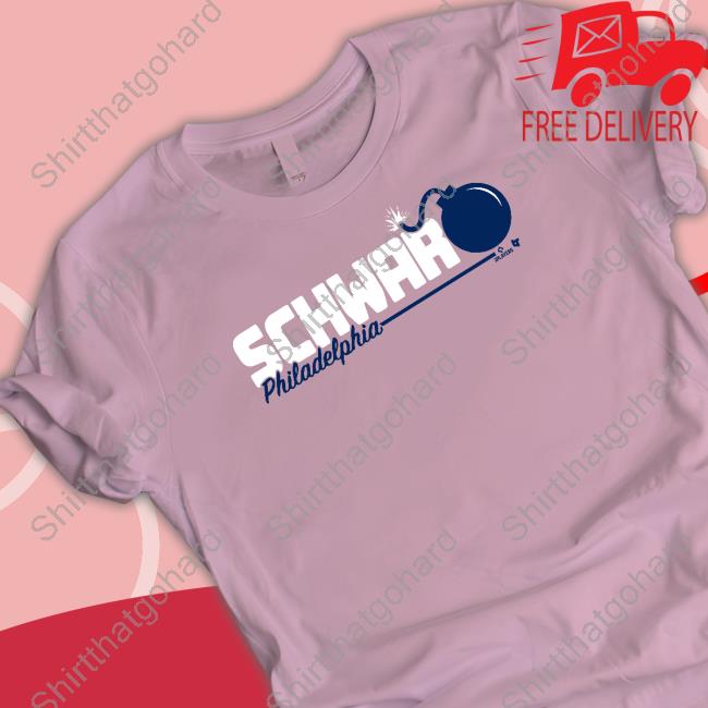 Kyle Schwarber Schwarbomb Logo Tee Shirt Kyle Schwarber Schwarbomb Logo T Shirts