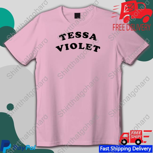 Tessa Violet Arched Letter Long Sleeve