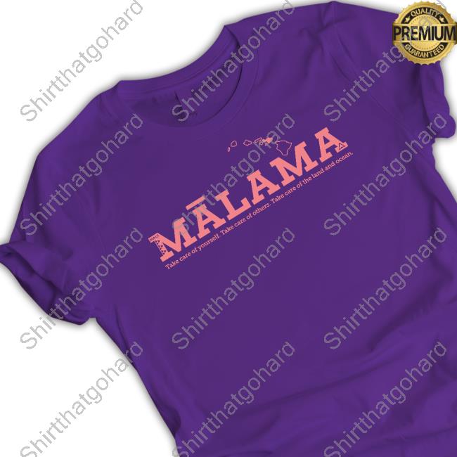 Play Salty Merch Mālama Maui Strong T Shirt Play Salty Merch Mālama Maui Strong Shirt