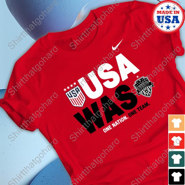 Washington Spirit Usa Was One Nation One Team Shirts Washington Spirit Uswnt Usa Was One Nation One Team T Shirt