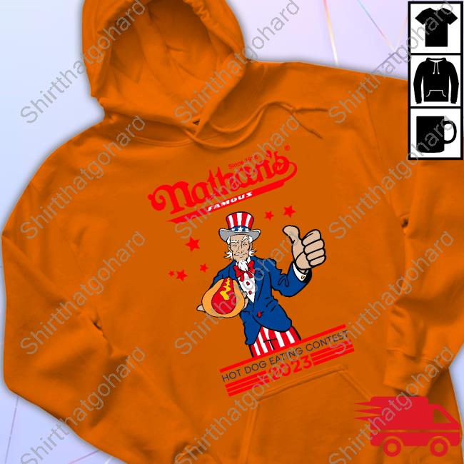 2023 Hot Dog Eating Contest Long Sleeve T-Shirt Joey Chestnut T-Shirt