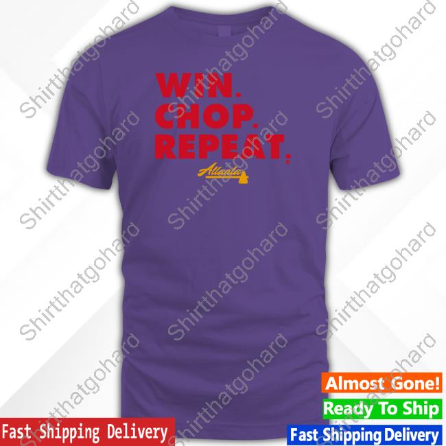 Official Atlanta Win Chop Repeat Hoodie