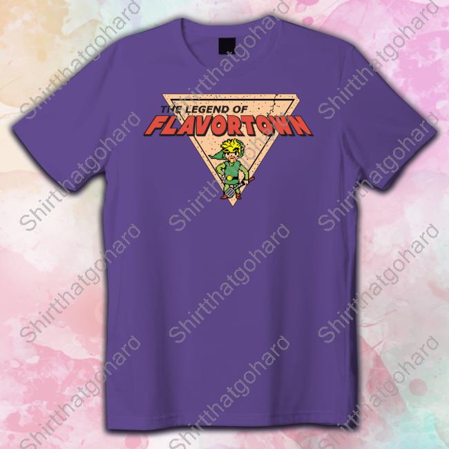 Official The Legend Of Flavortown Shirt