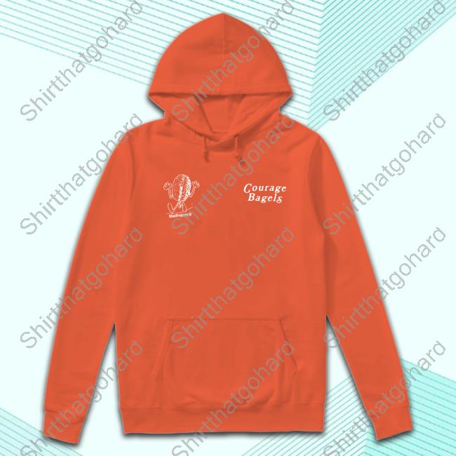 Madhappy Courage Bagels Fleece Tee Madhappy Merch Courage Bagels Fleece Hoodie