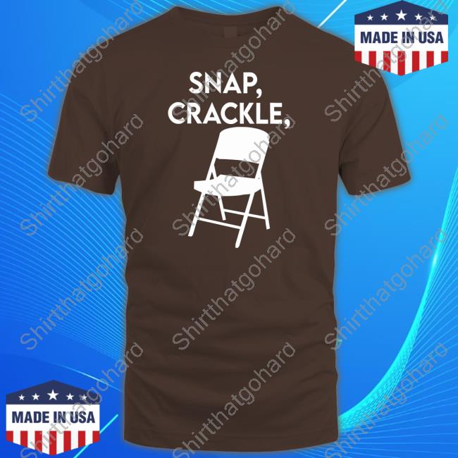 Official Alabama Chair Snap Crackle Funny Shirt Alabama Chair Snap Crackle Shirt