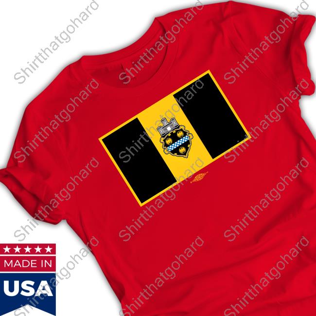 Official Pittsburgh City Flag Shirt Pittsburgh City Flag Shirt