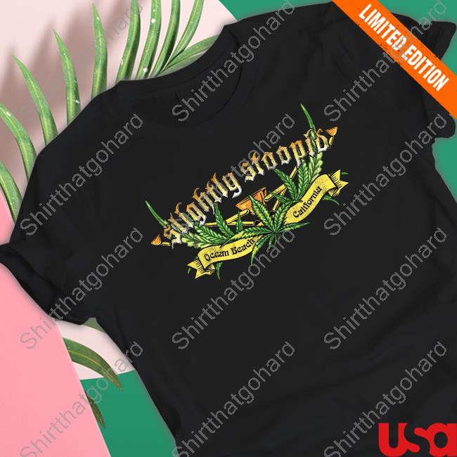 Official Slightly Stoopid Merch Slightly Stoopid Ocean Beach California 4/20 Crest Hoodie Slightly Stoopid Ocean Beach California 4/20 Crest Shirt