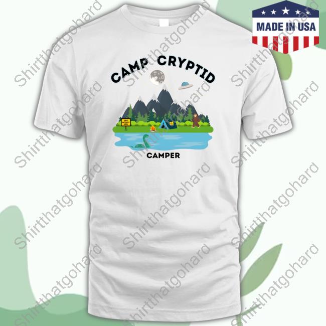 Official Erica Fett Camp Cryptid Camper Tee