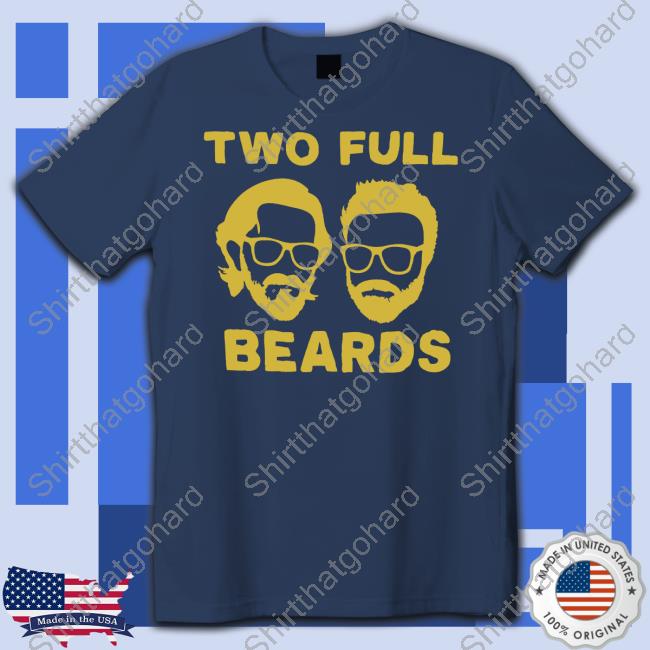 2 Full Beards Black Sweatshirt 2 Full Beards Black New Shirt