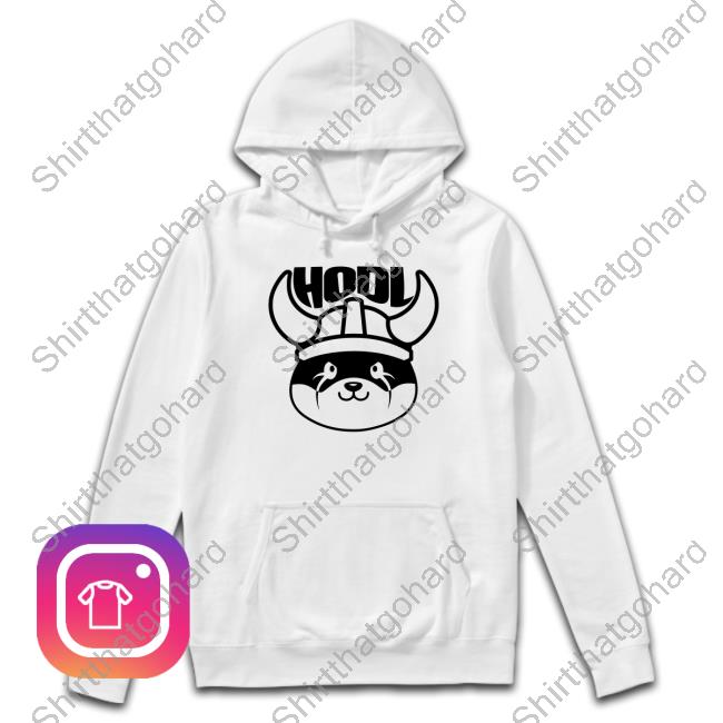 Shopfloki Merch Floki Hodl White Shirt