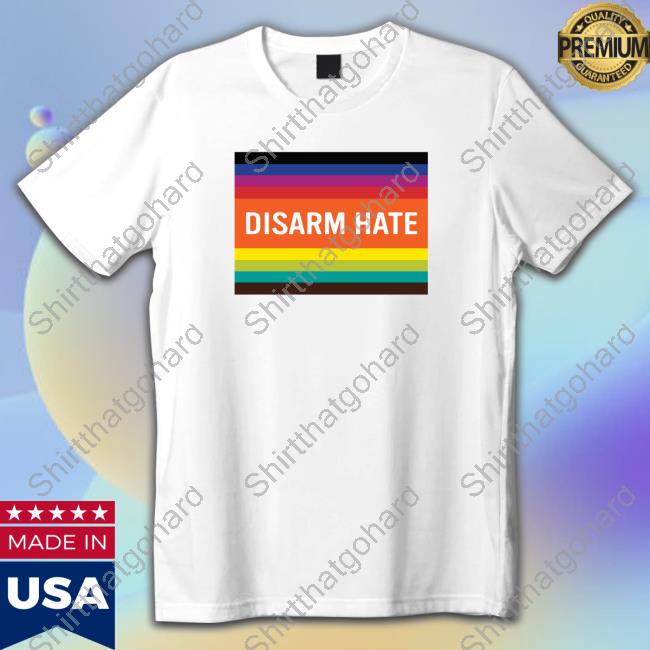 Official Disarm Hate Pride Long Sleeve Tee