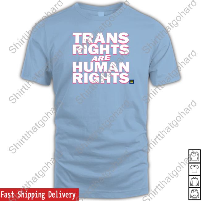 Trans Rights Are Human Rights Crewneck Sweatshirt Joe Locke’s Wearing Trans Rights Are Human Rights T Shirt