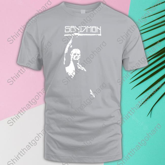 Sandman Shirts Official Sandman Parental Warning ECW Shirts