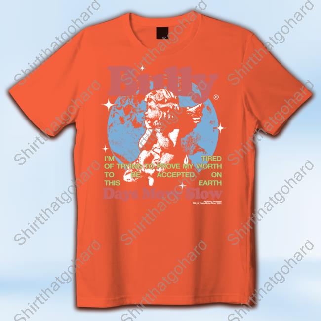 Official Bully Days Move Slow Tee Official Bully Days Move Slow Tee Shirt