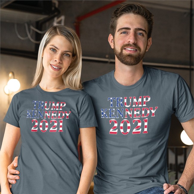 Trump Kennedy American Flag T Shirt Black Donald Trump Kennedy American Flag T Shirt