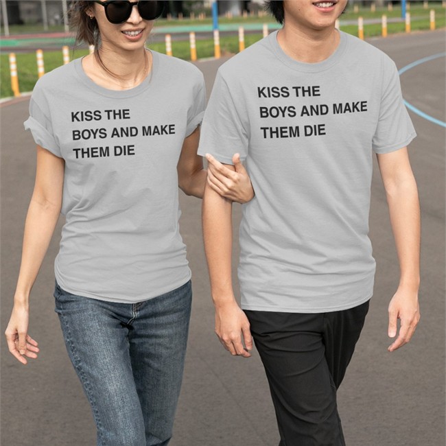 Kiss The Boys And Make Them Die Long Sleeve T Shirt