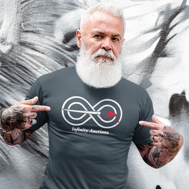 Infinity Auctions Our Utility Is Infinity Shirt Daniel Regha Daniel Regha Infinity Auctions Our Utility Is Infinity Shirts