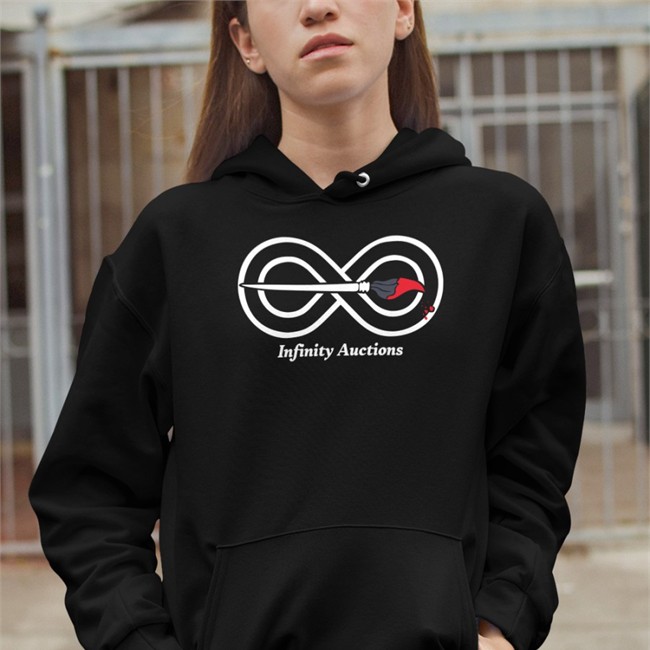 Infinity Auctions Our Utility Is Infinity Shirt Daniel Regha Daniel Regha Infinity Auctions Our Utility Is Infinity T Shirt