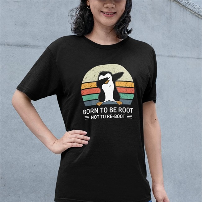 Born To Be Root Not To Re Boot Shirt Linux Born To Be Root Not To Re Boot Shirts Ellopunk