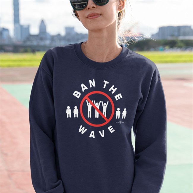 Roto Wear Merch Ban The Wave Tank Top Ryan Divish Roto Wear Merch Ban The Wave Sweatshirt Ryan Divish