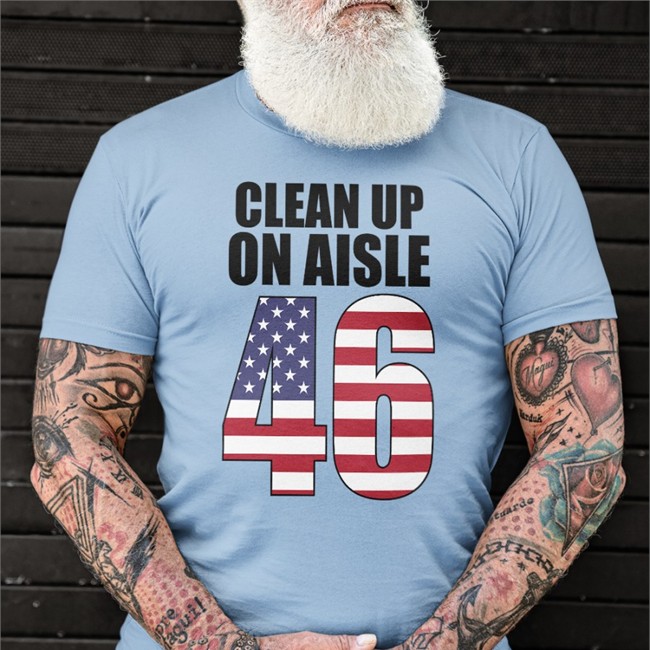 RepublicanAZCPA Clean Up On Aisle 46 Falg American Shirts Clean Up On Aisle 46 Falg Shirt