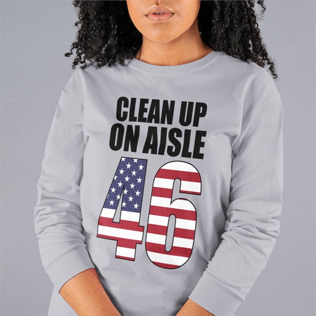 RepublicanAZCPA Clean Up On Aisle 46 Falg American Tee Shirt