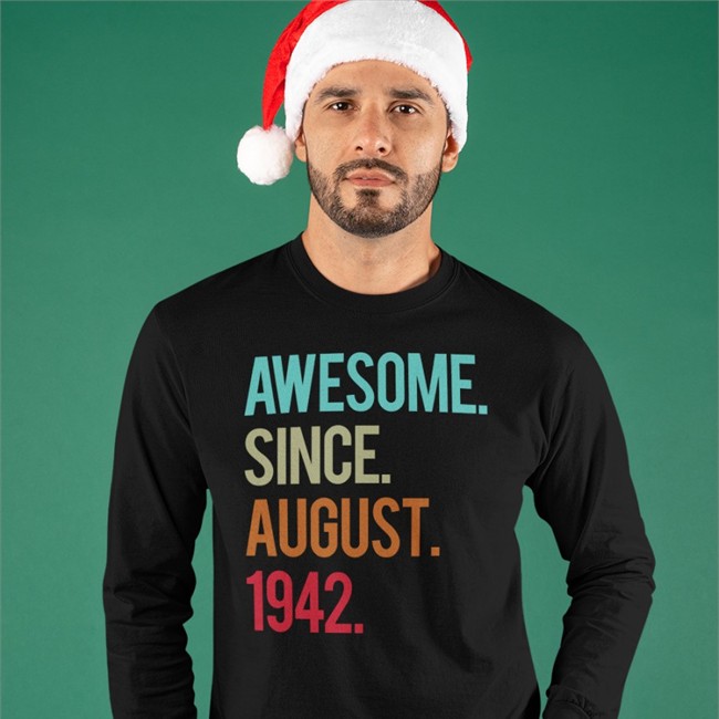Isobel Isobelball5 Awesome Since August 1942 Black Shirt