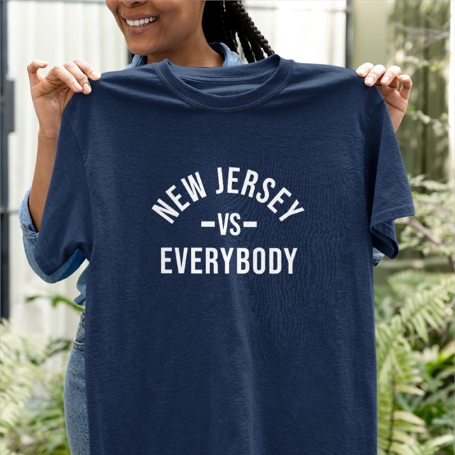 New Jersey Vs Everybody Hoodie New Jersey Vs Everybody Tees