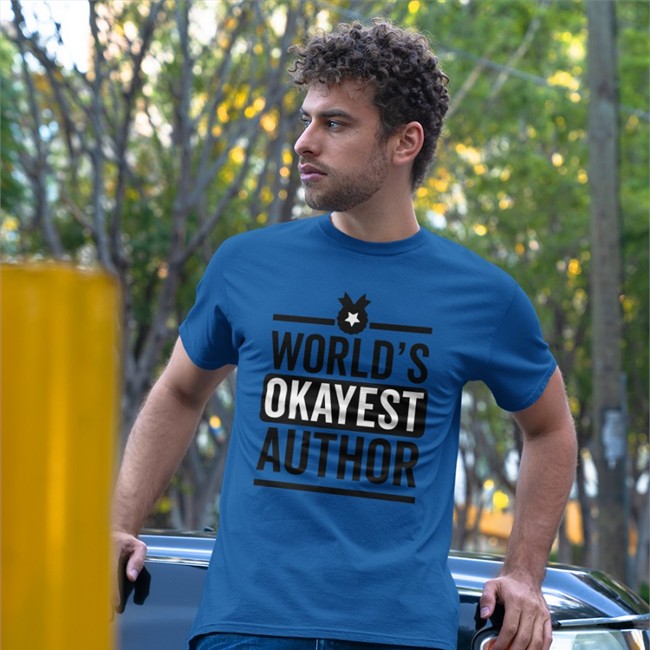 World's Okayest Author Shirt Blind_Nycteris Sunyi Blind_Nycteris World's Okayest Author Shirt Sunyi
