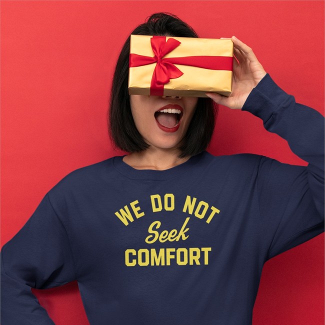 Tomlin’s We Do Not Seek Comfort Shirt Mike Tomlin Pittsburgh Steelers Brooke Pryor