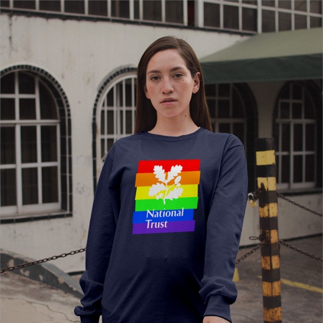 National Trust Shirt Pride LGBTQ Luke Pollard MP Pride LGBTQ National Trust Sweatshirt Luke Pollard MP
