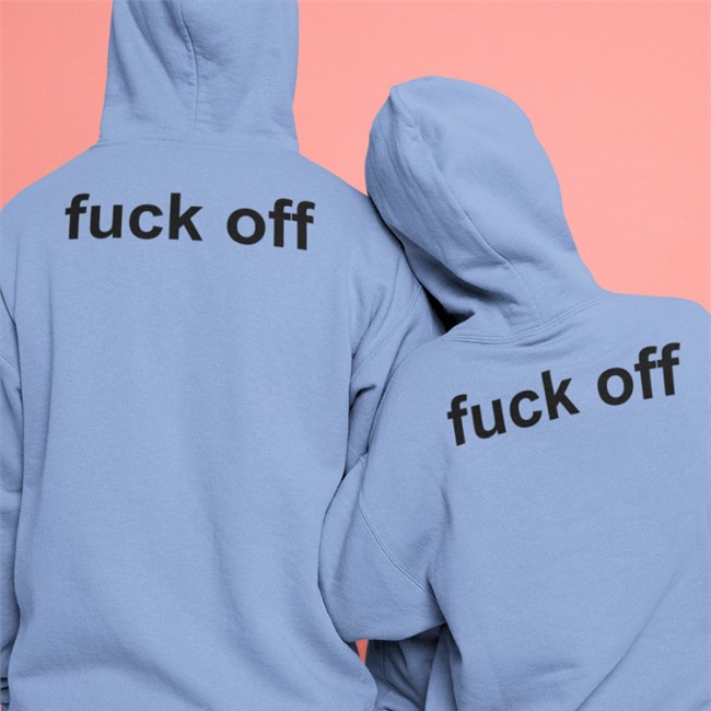 Not Bad For A Woman Fuck Off Hooded Sweatshirt Not Bad For A Woman Fuck Off Hooded Sweatshirt