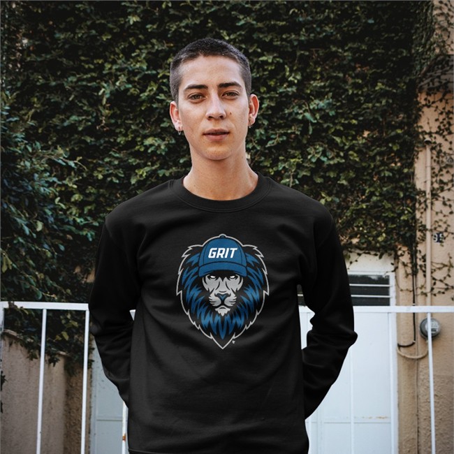 Detroit Football Grit Tee Shirt BreakingT Detroit Football Grit Hooded Sweatshirt Black