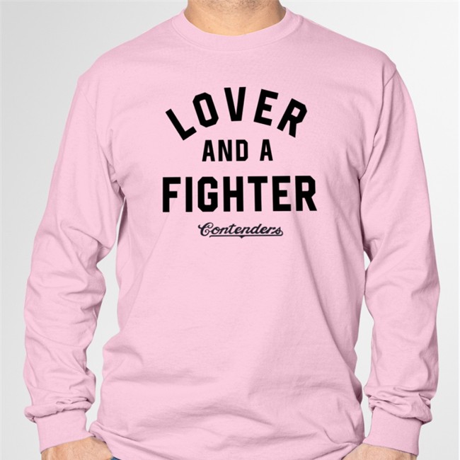 Lover And A Fighter Shirt Justin Preece Lover And A Fighter Contenders Hoodie