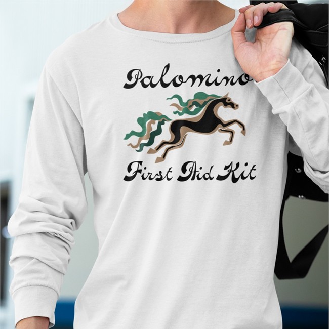 First Aid Kit Merch Horse Illustration Hooded Sweatshirt Palomino Firstaidkitband First Aid Kit Merch Horse Illustration Shirt Palomino Firstaidkitband