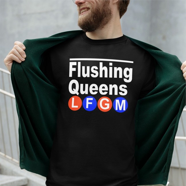 Flushing Queens Lfgm Tee Black MarkGriffithATL Flushing Queens Lfgm T Shirt