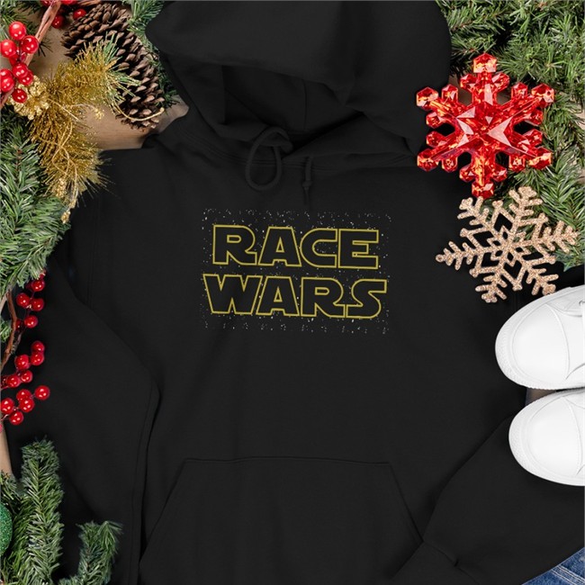 Race Wars Sweatshirt Shirts Black With Threatening Auras Race Wars Hoodie Shirts With Threatening Auras