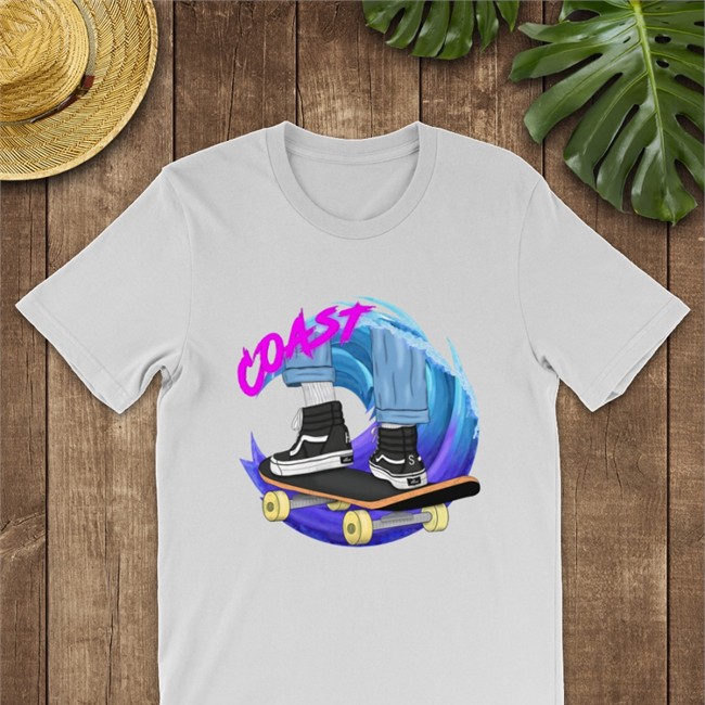 Finally Finished My Coast Shirt 2022 By Nissasteinfeld Finally Finished My Coast T-Shirt By Katie