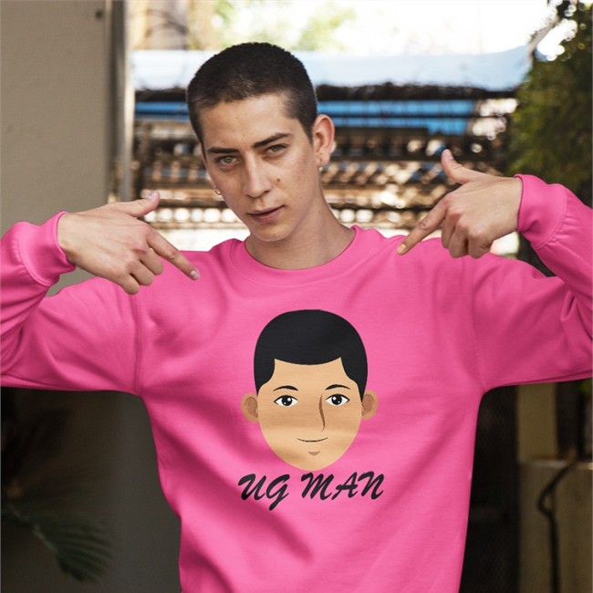 Ug Man Shirt Official TherealUGman Ug Man Shirt Pink
