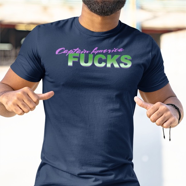 Captain America Fucks T Shirt Black Key'shawn Watkins #Blm Keywatkins51299