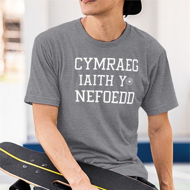 Cymraeg Iaith Y Nefoedd T Shirt