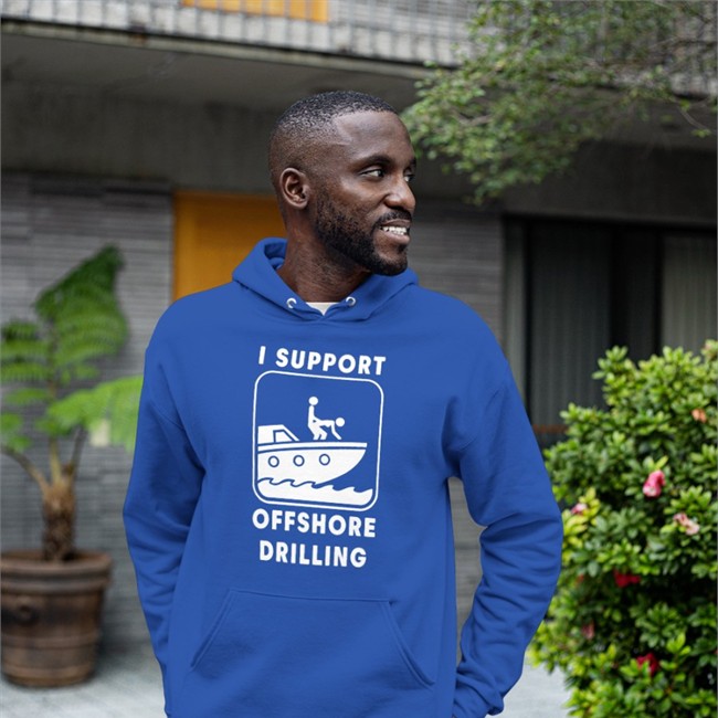 I Support Offshore Drilling Hoodie I Support Offshore Drilling Hoodie Boomer Core