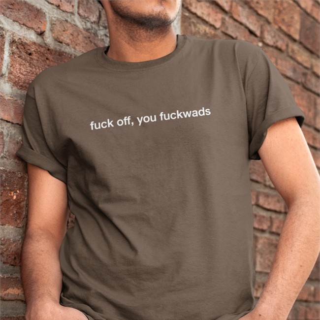 Dean Blundell Fuck Off You Fuckwads Hoodie Diane Therrien